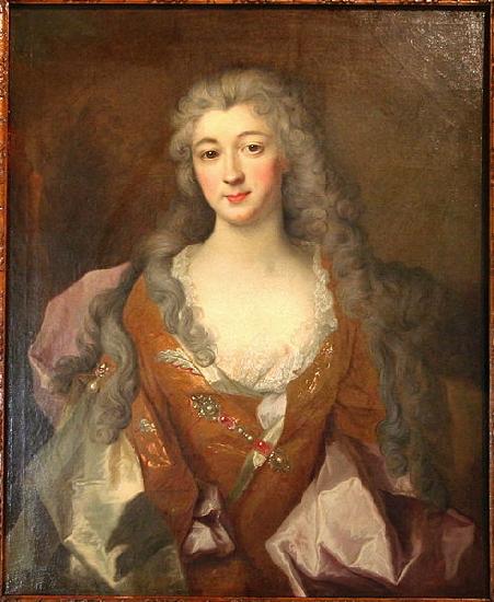 Nicolas de Largilliere Portrait dune femme en buste oil painting picture